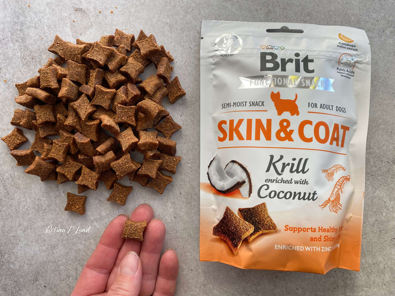 Brit skin & coat med krill & kokos, 150g