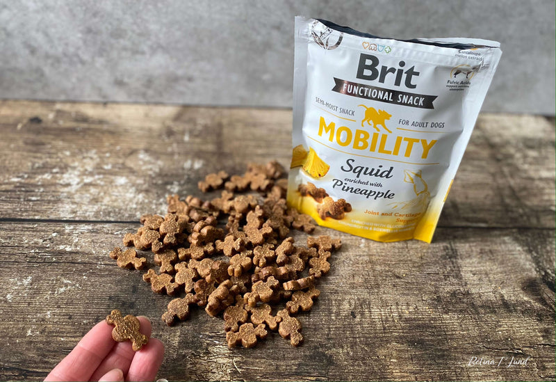 Brit mobility med blæksprutte & ananas , 150g