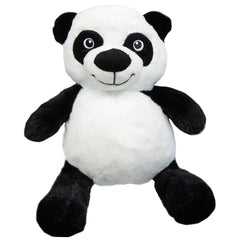 Panda plysbamse I 26 cm