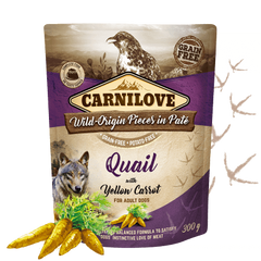 Carnilove vådfoder med kalkun & vagtel, 300g