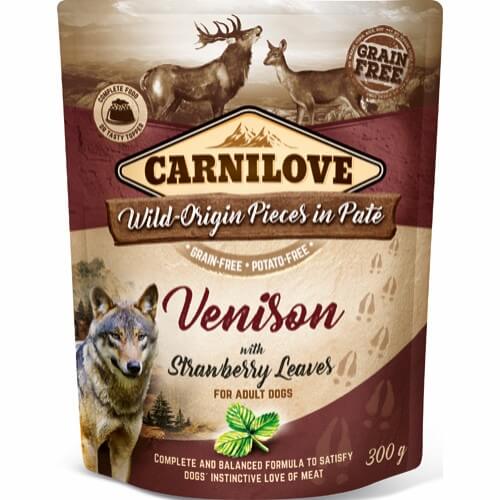 Carnilove vådfoder med kalkun & råvildt, 300g