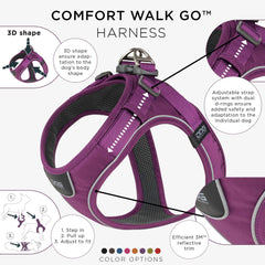 DOG Copenhagen, Walk Go Purple Passion (XXS og XS tilbage)