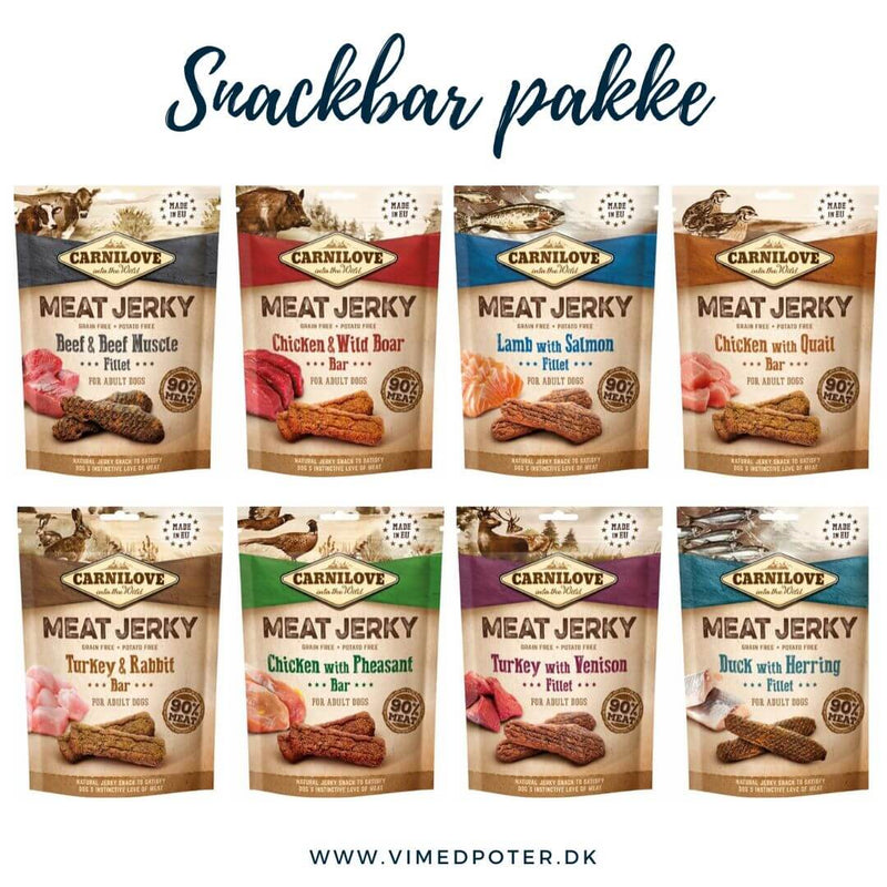 Carnilove hundesnack, 8 poser