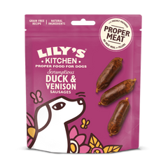 Lilys Kitchen Duck & Venison Sausages