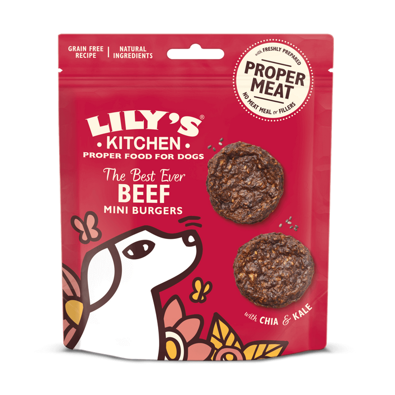 Lilys Kitchen Beef Mini Burgers