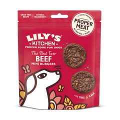 Lilys Kitchen Beef Mini Burgers