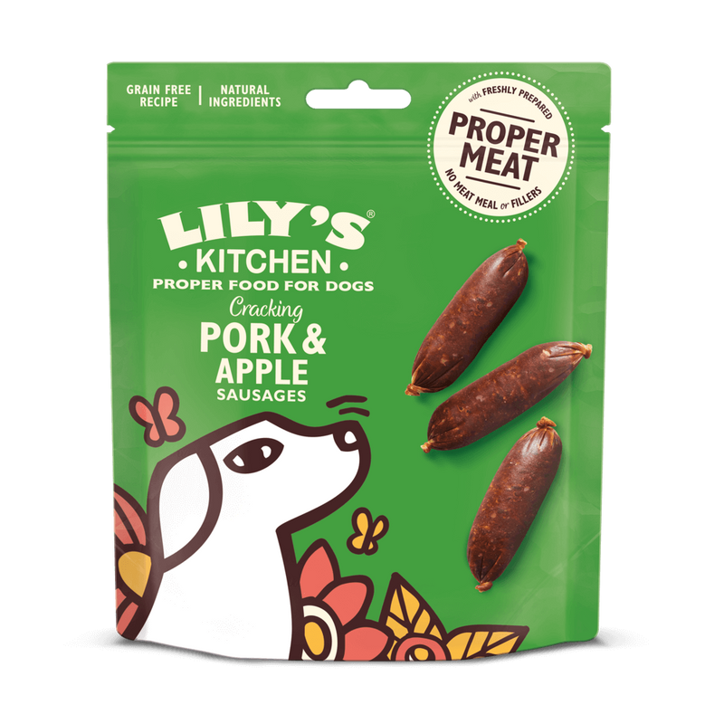 Lilys Kitchen Pork & Apple Sausages