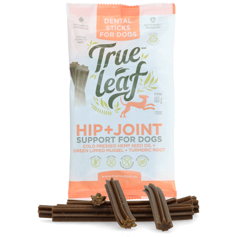 True Leaf dental sticks, Hip+joint