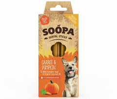 SOOPA Dental Sticks Carrot & Pumpkin, 100g