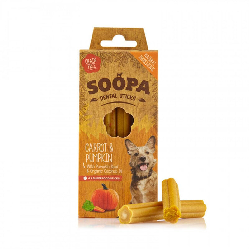 SOOPA Dental Sticks Carrot & Pumpkin, 100g