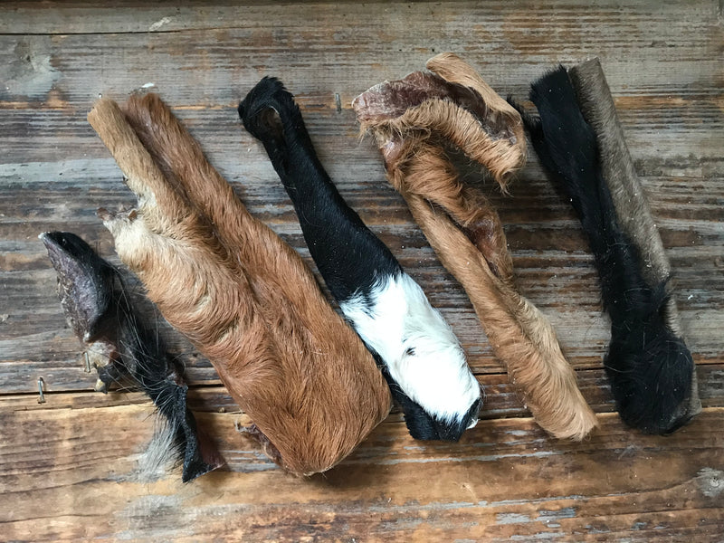 Oksehud med pels I 250g - Vimedpoter.dk
