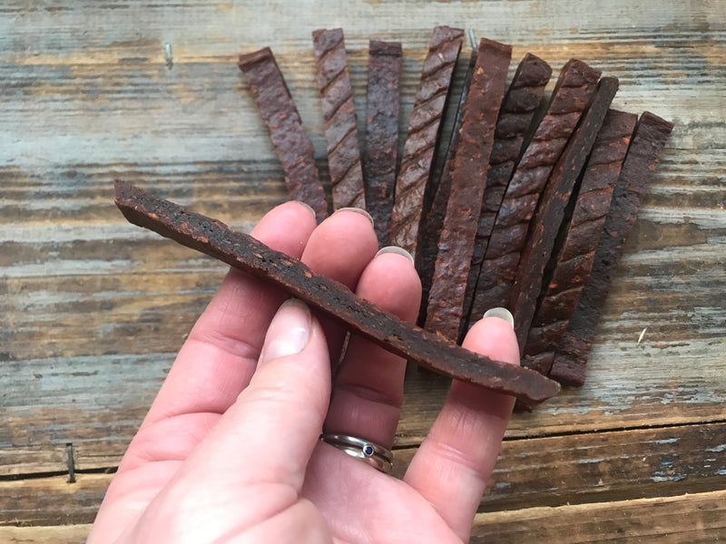 Woolf Laks & Gulerod Strips, 100g