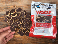 Woolf Beef Sushi, 100g