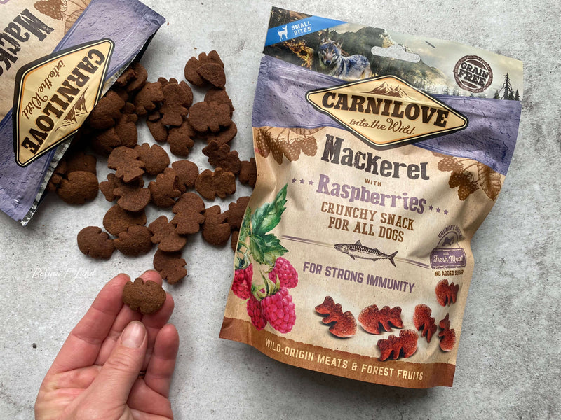 Carnilove Crunchy makral med hindbær, 200g