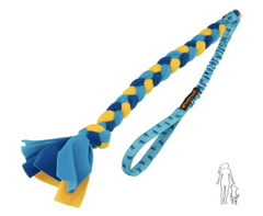 Bungee handled fleece tug I Tug-e-nuff
