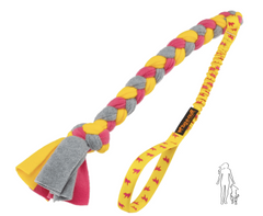 Bungee handled fleece tug I Tug-e-nuff