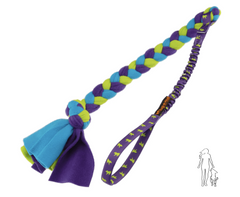 Bungee handled fleece tug I Tug-e-nuff
